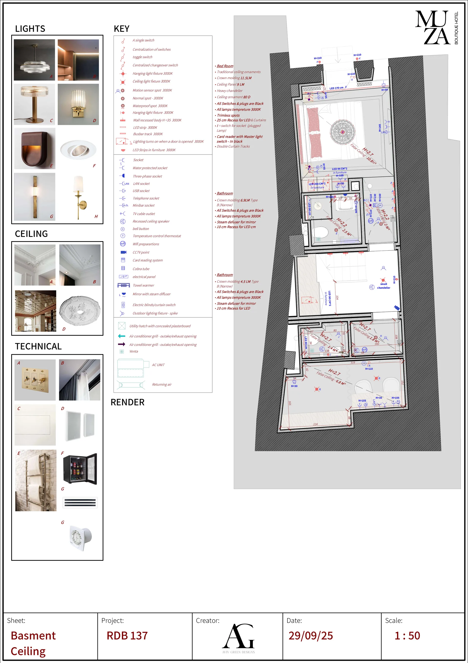 Muza Boutique hotel, Porto, Portugal — ARCHITECTURAL PLANNING (23)